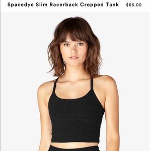 NWT beyond yoga spacedye crop top